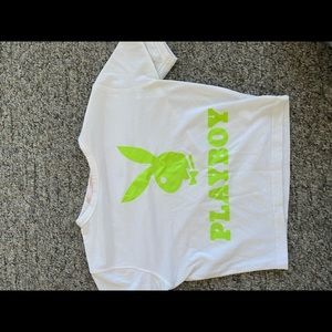 Playboy x missguided crop top